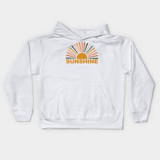 Boho minimalist sunshine Kids Hoodie